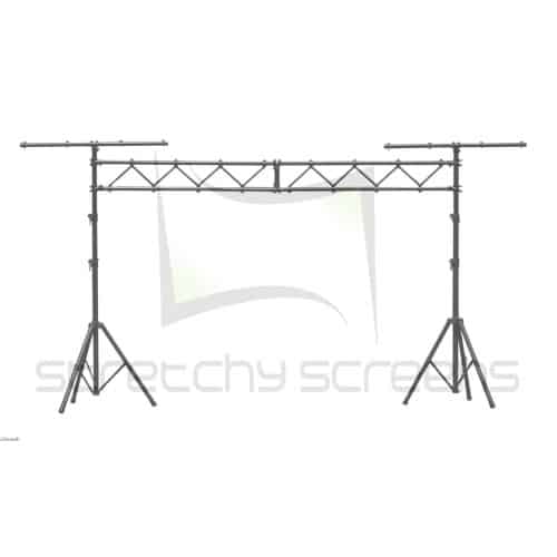 10 Ft Portable Projection Screen with Frame - StretchyScreens