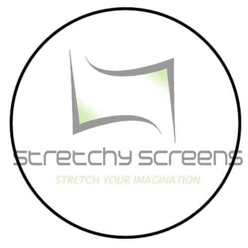 Circle Stretch Shape - With Aluminum Frame - StretchyScreens
