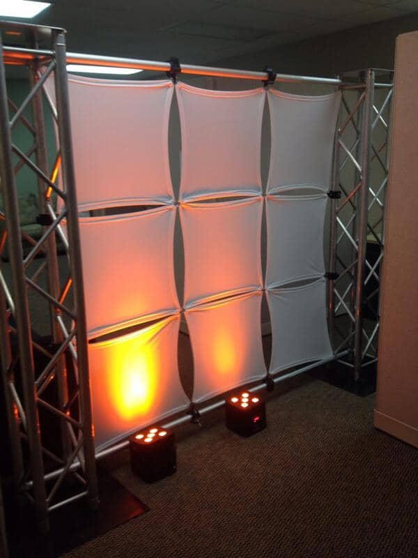 Spandex Panel Wall - Square Tiles - StretchyScreens