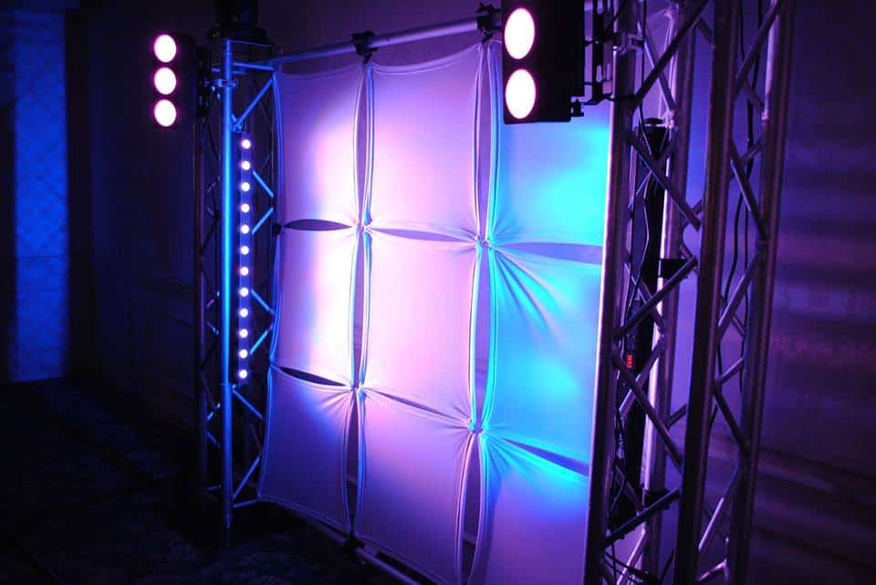 Spandex Panel Wall - Square Tiles - StretchyScreens