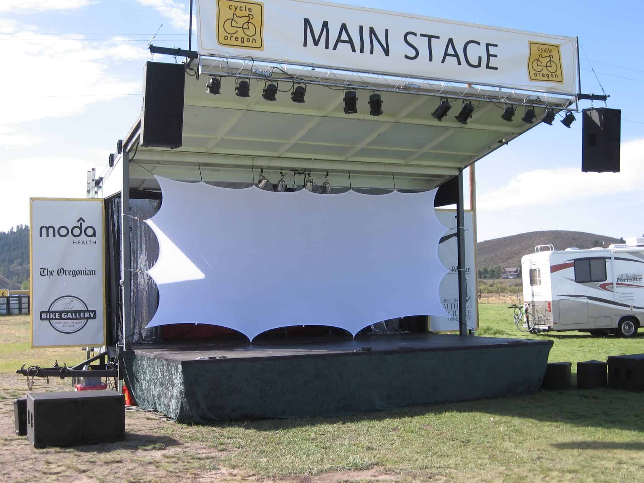 16x9 Ft Stretch Projection Screen - StretchyScreens