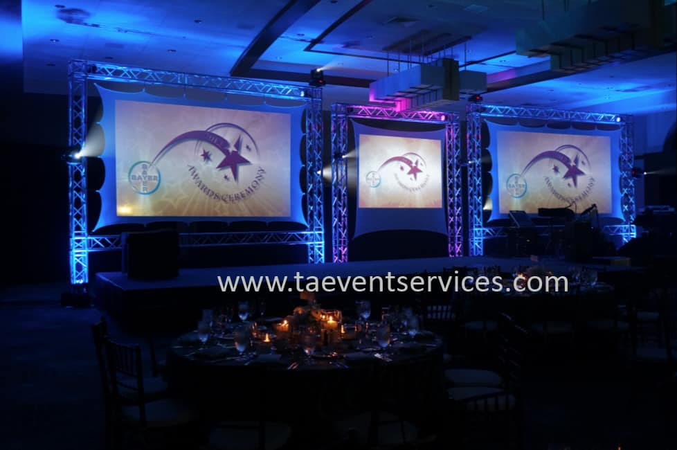 DJ Screen 20x12 Ft - StretchyScreens