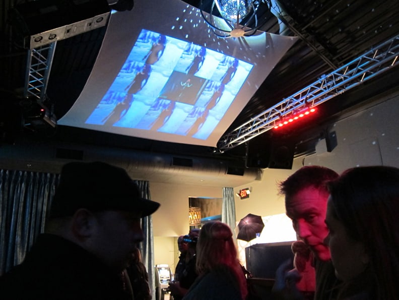 4 Point - Spandex Projector Screen - StretchyScreens