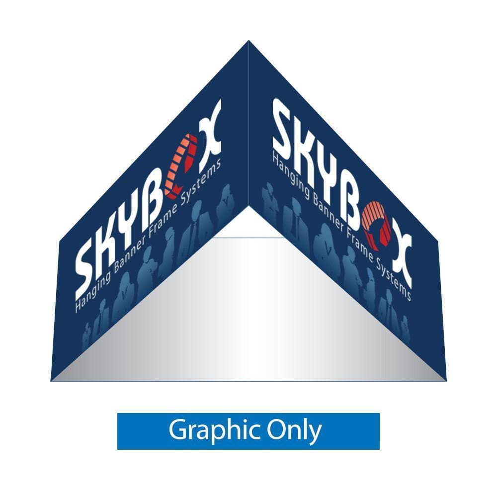 10ft. Triangle Hanging Banner - San Diego Sign Company