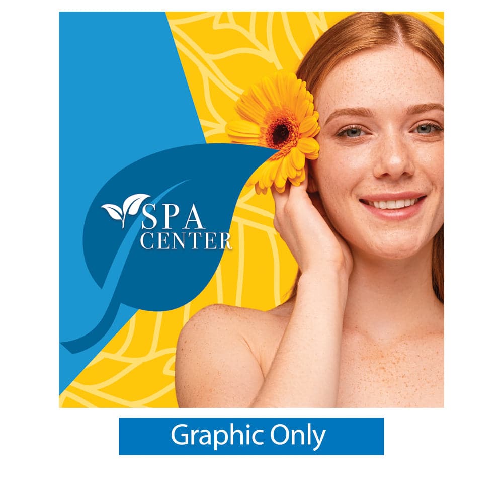 10 x 10 ft EZ Tube Straight Tradeshow Display