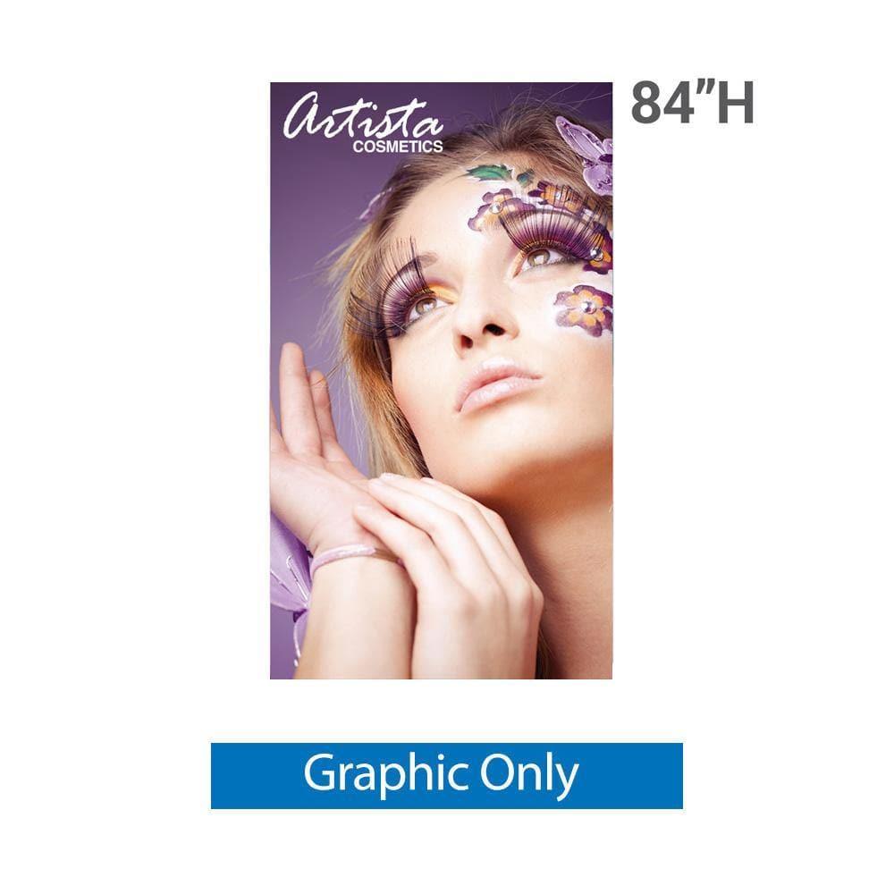 48" SilverStep Retractable Banner Stand (Silver) - WS Display