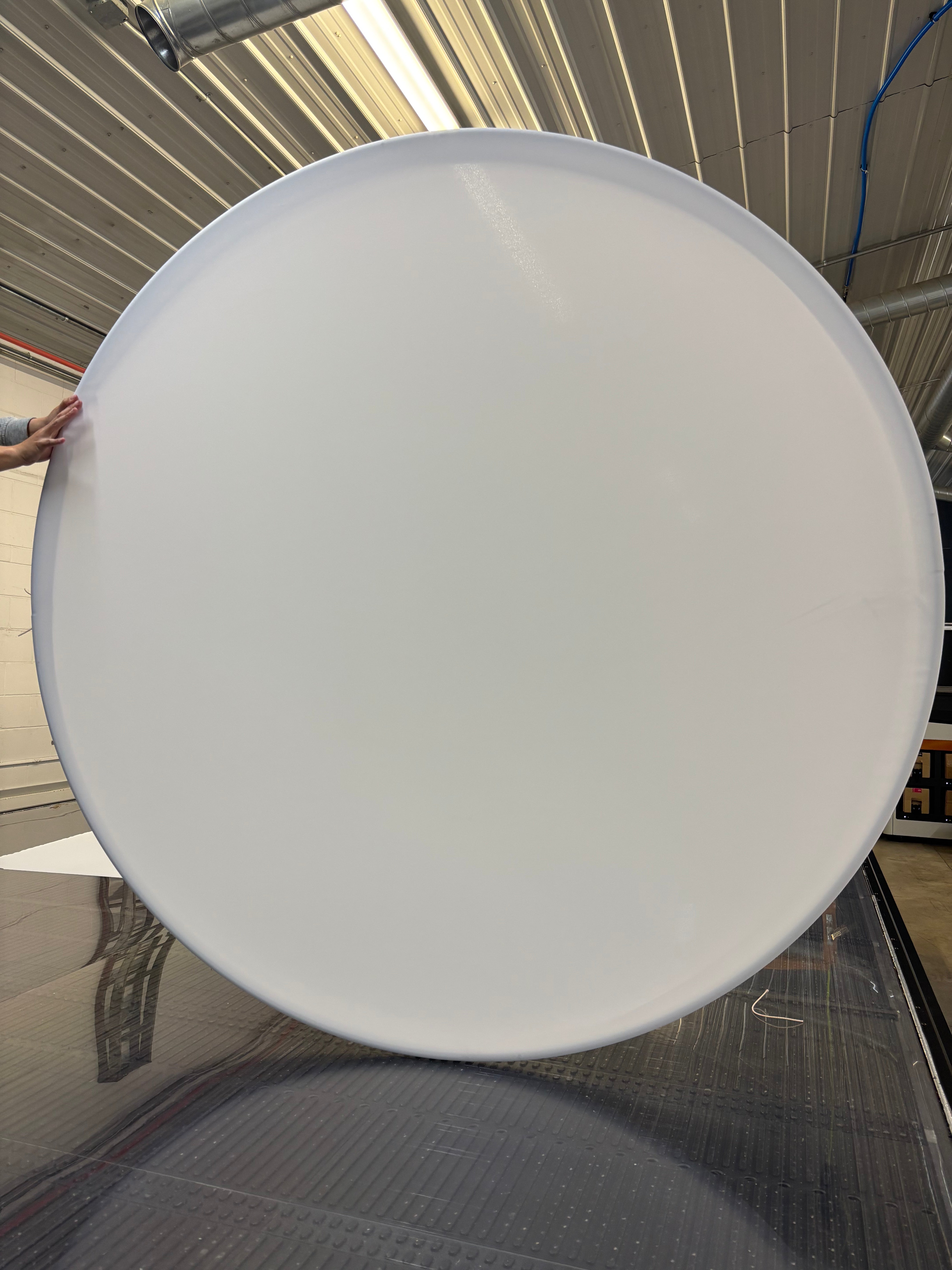 Circle Stretch Shape - With Aluminum Frame