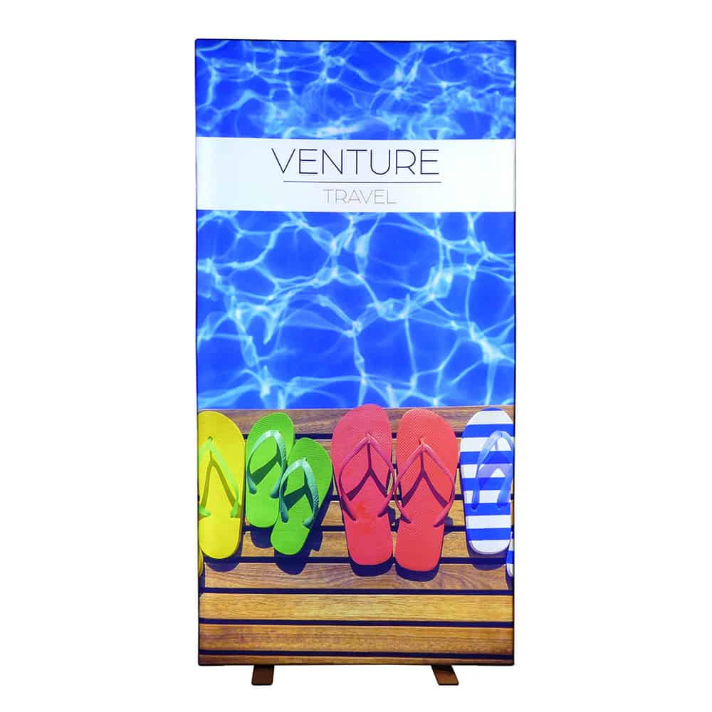 39x79 Inch Double Sided SEG Lightbox - StretchyScreens