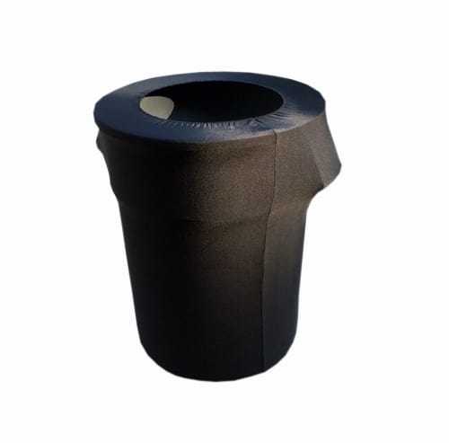 Trash Can Cover - Spandex 55 Gallon Garbage Can Cover - StretchyScreens