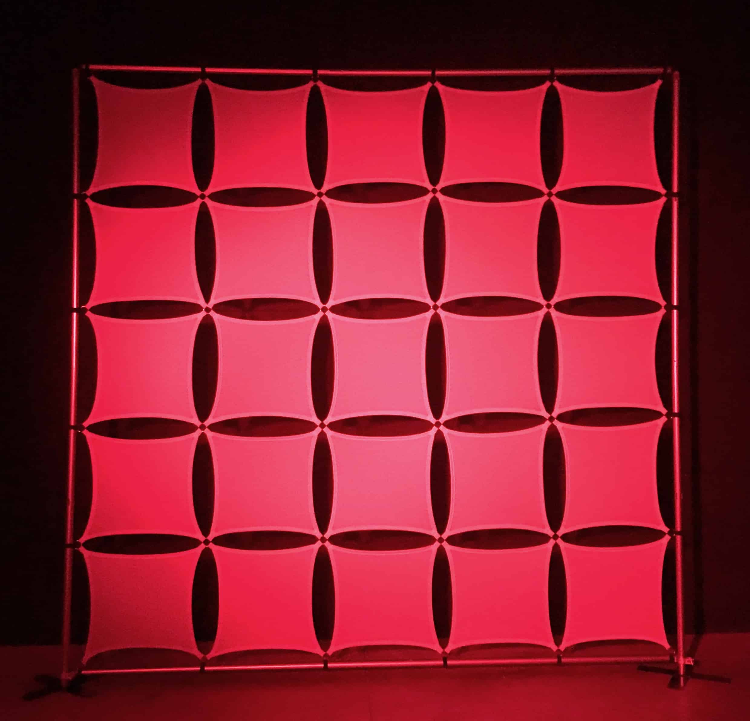 10x10 Ft Square Panel Wall - With Frame - StretchyScreens