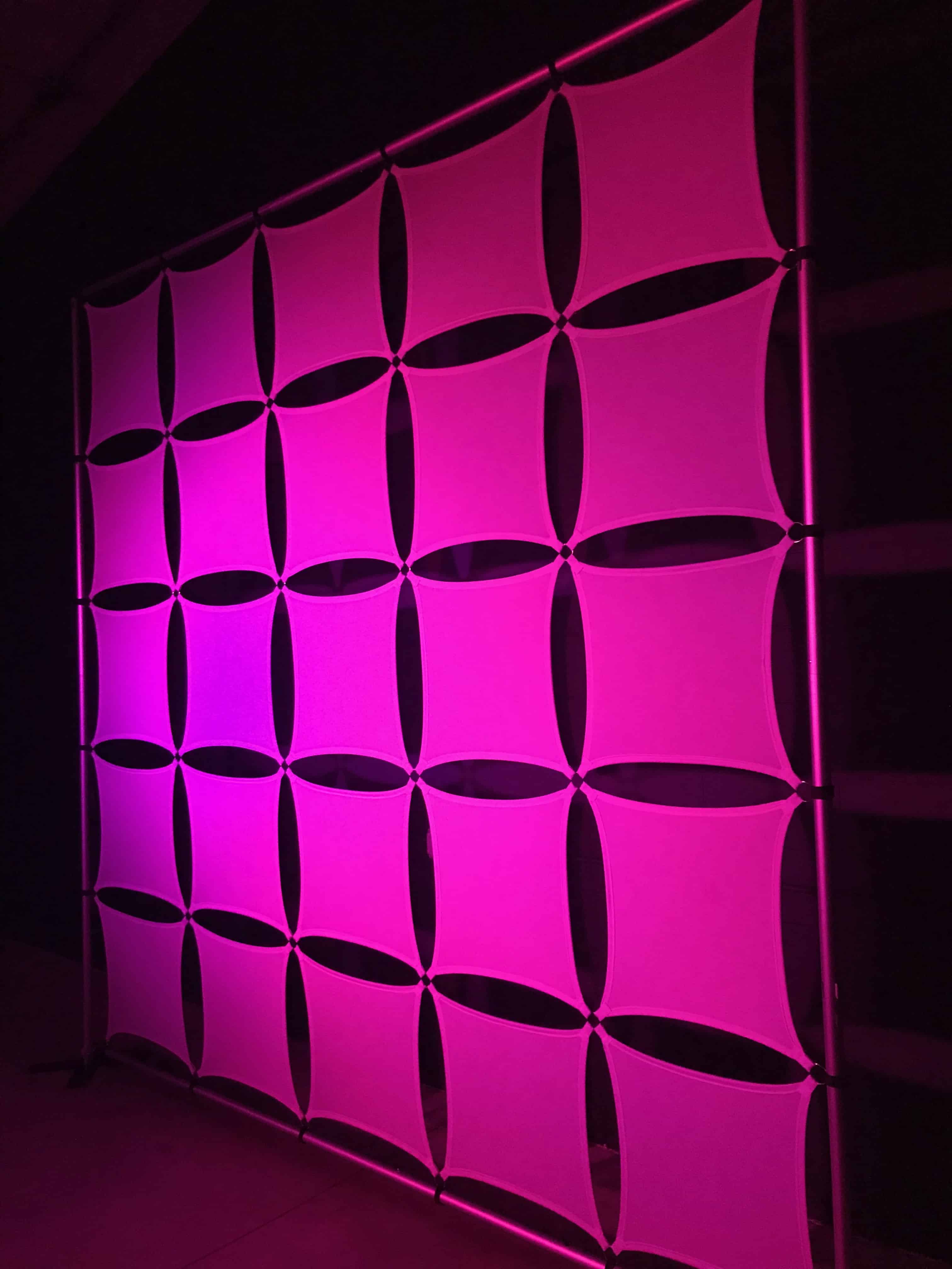 Square Panel Frame 10x10 Ft Square Panel Wall - With Frame | StretchyScreens